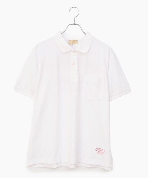 VAN / ヴァン ポロシャツ | ドライ鹿の子ポロシャツ＜バックプリント＞ | 詳細1