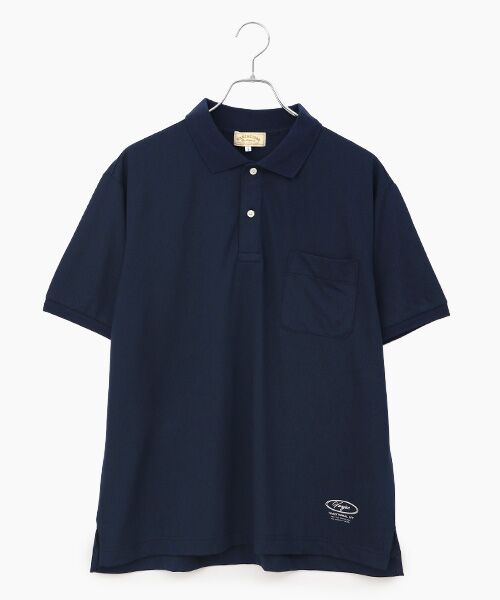 VAN / ヴァン ポロシャツ | ドライ鹿の子ポロシャツ＜バックプリント＞ | 詳細3