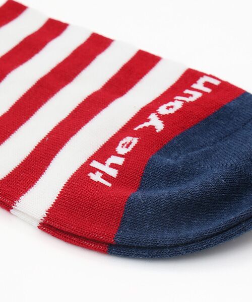VAN / ヴァン ソックス | ３Ｐアンクルソックス＜ボーダー＞ | 詳細5