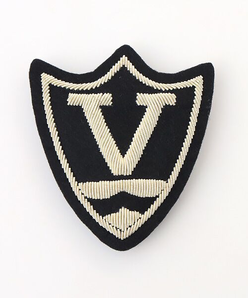 VAN / ヴァン ブローチ・コサージュ | モールエンブレム＜Vエンブレム＞ | 詳細1