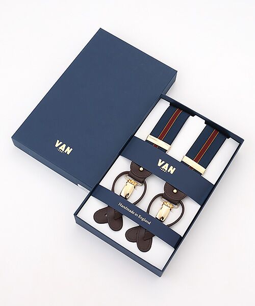 VAN / ヴァン ベルト・サスペンダー | サスペンダー＜アルバートサーストン＞（ネイビー）