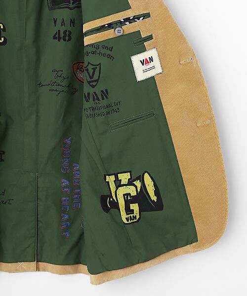 VAN / ヴァン テーラードジャケット | コーデュロイジャケット＜メモリアルペイント＞＜アーバンナチュラル＞ | 詳細6
