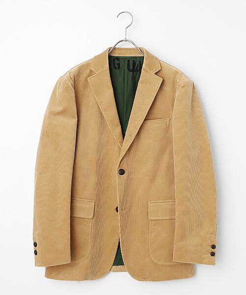 VAN / ヴァン テーラードジャケット | コーデュロイジャケット＜メモリアルペイント＞＜アーバンナチュラル＞（ベージュ）