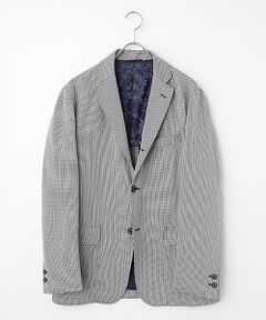 VAN / ヴァン テーラードジャケット | ライトウエイトジャケット＜ニットハウンドトゥース＞＜ネオベーシック＞