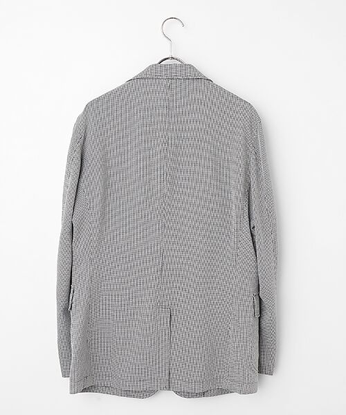 VAN / ヴァン テーラードジャケット | ライトウエイトジャケット＜ニットハウンドトゥース＞＜ネオベーシック＞ | 詳細1