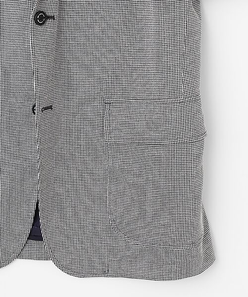 VAN / ヴァン テーラードジャケット | ライトウエイトジャケット＜ニットハウンドトゥース＞＜ネオベーシック＞ | 詳細4