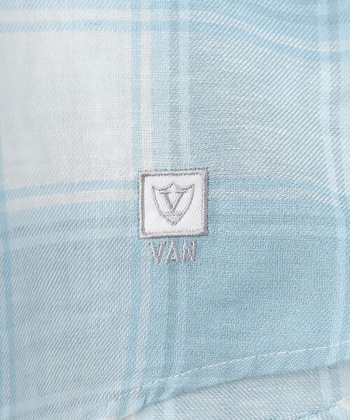 VAN / ヴァン シャツ・ブラウス | レギュラーカラーシャツ＜綿麻チェック＞＜リラックスフィット＞ | 詳細5