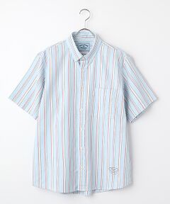 VAN / ヴァン シャツ・ブラウス | ショートBDシャツ＜オックスフォード＞＜トリプルストライプ＞