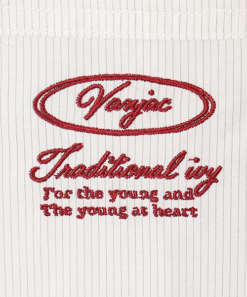 VAN / ヴァン シャツ・ブラウス | ダブルポケットワークシャツ＜ストライプ＞ | 詳細1