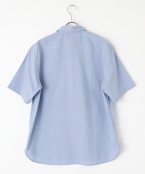VAN / ヴァン シャツ・ブラウス | ダブルポケットワークシャツ＜ストライプ＞ | 詳細2