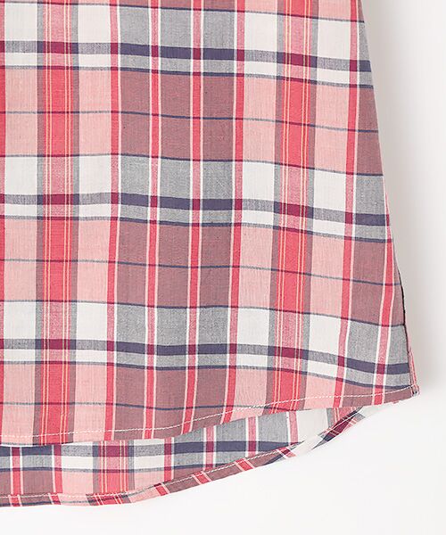 VAN / ヴァン シャツ・ブラウス | ダブルポケットBDシャツ＜マドラスチェック＞ | 詳細3