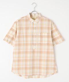 VAN / ヴァン シャツ・ブラウス | プルオーバーBDシャツ＜ブリーチマドラスチェック＞