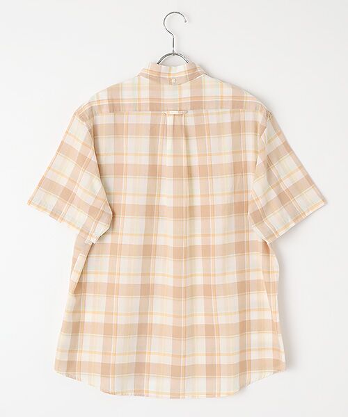 VAN / ヴァン シャツ・ブラウス | プルオーバーBDシャツ＜ブリーチマドラスチェック＞ | 詳細1