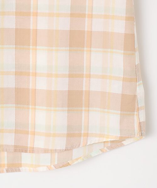 VAN / ヴァン シャツ・ブラウス | プルオーバーBDシャツ＜ブリーチマドラスチェック＞ | 詳細3