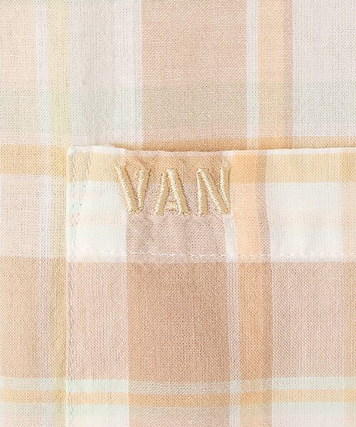 VAN / ヴァン シャツ・ブラウス | プルオーバーBDシャツ＜ブリーチマドラスチェック＞ | 詳細4
