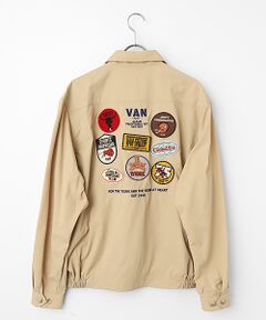 VAN / ヴァン ブルゾン | ワッペン刺繍ブルゾン