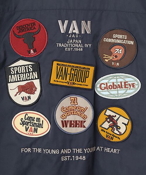 VAN / ヴァン ブルゾン | ワッペン刺繍ブルゾン | 詳細8