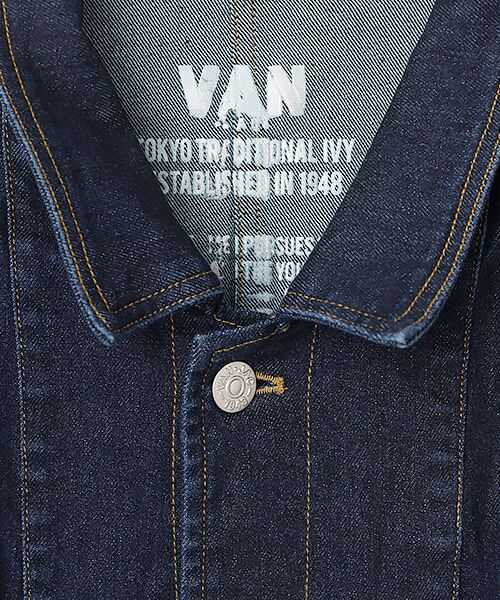 VAN / ヴァン Gジャン・デニムジャケット | デニムカバーオール ＜セットアップ ＞ | 詳細9