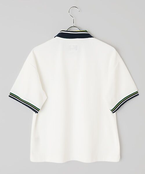 VAN / ヴァン ポロシャツ | ラインポロシャツ ＜VAN×Shower CLUB＞ ＜ウィメンズ＞ | 詳細1