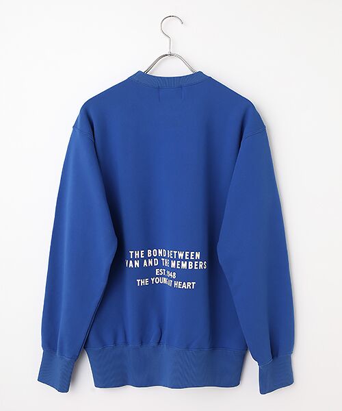 VAN / ヴァン スウェット | フロントアップリトレーナー | 詳細4