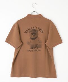 VAN / ヴァン ポロシャツ | ポロシャツ＜VANDDYグラフィック＞＜ダブルフェイス＞