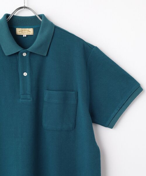 VAN / ヴァン ポロシャツ | バックロゴポロシャツ＜抜染プリント＞＜ダブルフェイス＞ | 詳細5