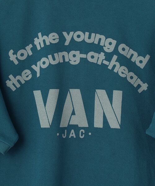 VAN / ヴァン ポロシャツ | バックロゴポロシャツ＜抜染プリント＞＜ダブルフェイス＞ | 詳細7