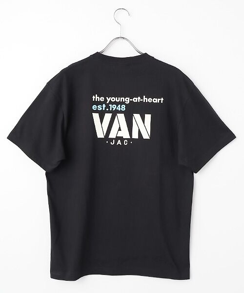 VAN / ヴァン Tシャツ | バックロゴシャツ（ブラック）