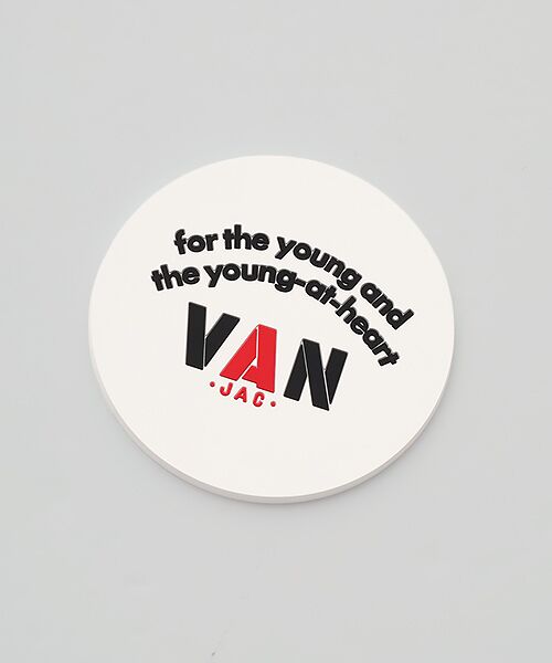 VAN / ヴァン その他雑貨 | ラバーコースター＜アーチロゴ＞（ホワイト）