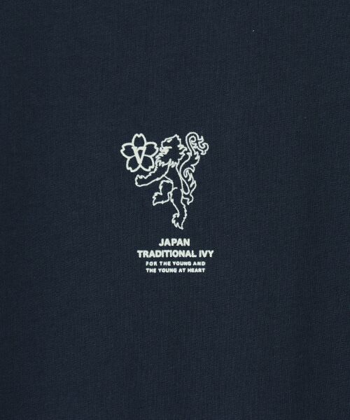 VAN / ヴァン Tシャツ | プリントTシャツ＜桜獅子ワンポイント＞ | 詳細6