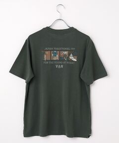 VAN / ヴァン Tシャツ | プリントTシャツ＜アイビーブロックイラスト＞
