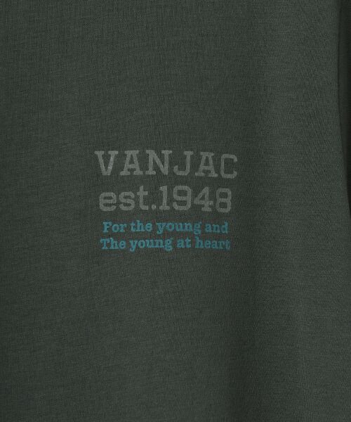 VAN / ヴァン Tシャツ | プリントTシャツ＜アイビーブロックイラスト＞ | 詳細7