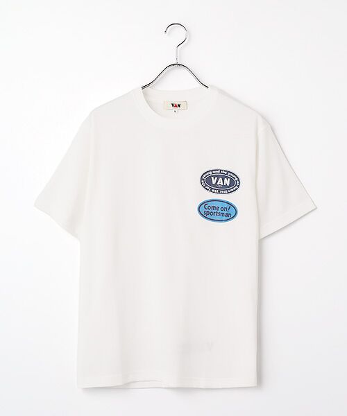 VAN / ヴァン Tシャツ | プリントTシャツ＜フロッキーワッペン＞ | 詳細1