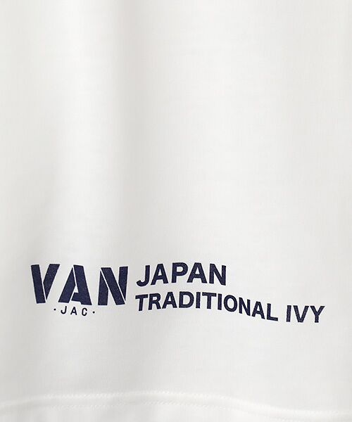 VAN / ヴァン Tシャツ | プリントTシャツ＜フロッキーワッペン＞ | 詳細3