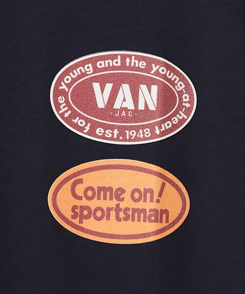 VAN / ヴァン Tシャツ | プリントTシャツ＜フロッキーワッペン＞ | 詳細7