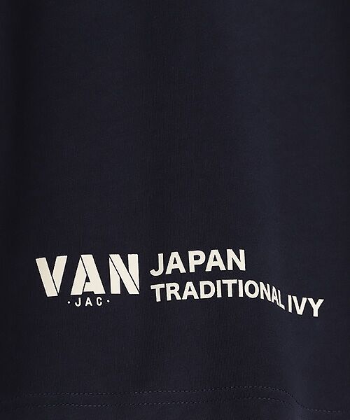 VAN / ヴァン Tシャツ | プリントTシャツ＜フロッキーワッペン＞ | 詳細8