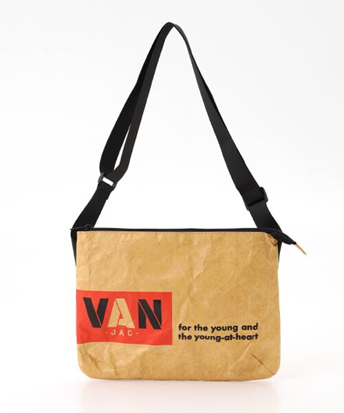VAN / ヴァン ショルダーバッグ | サコッシュ＜ショップバッグモチーフ＞ | 詳細1