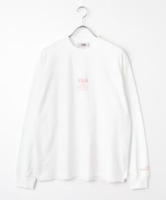 VAN / ヴァン カットソー | ロングスリーブTシャツ＜ワンポイント＞