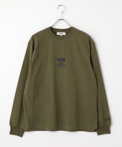 VAN / ヴァン カットソー | ロングスリーブTシャツ＜ワンポイント＞