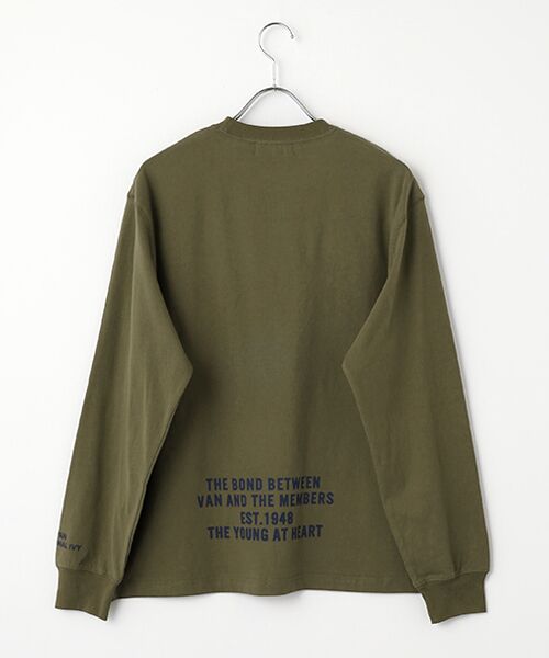 VAN / ヴァン カットソー | ロングスリーブTシャツ＜ワンポイント＞ | 詳細2