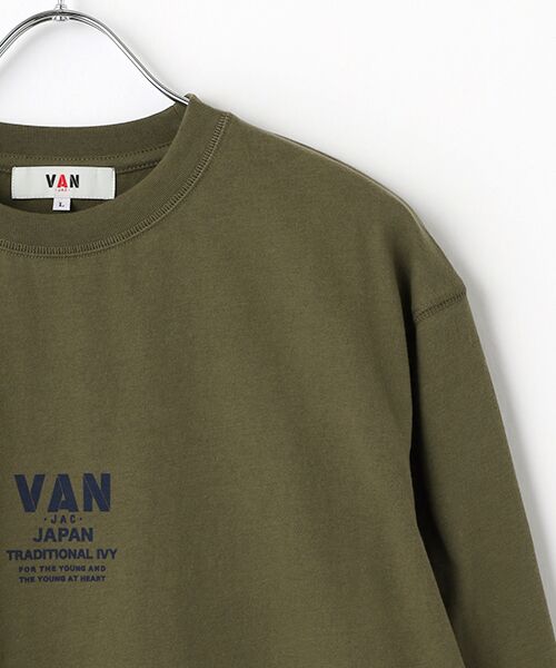 VAN / ヴァン カットソー | ロングスリーブTシャツ＜ワンポイント＞ | 詳細3