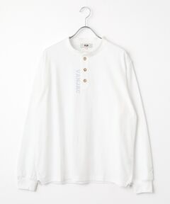 VAN / ヴァン カットソー | ヘンリーネックロングスリーブTシャツ