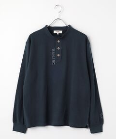 VAN / ヴァン カットソー | ヘンリーネックロングスリーブTシャツ