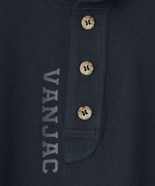 VAN / ヴァン カットソー | ヘンリーネックロングスリーブTシャツ | 詳細6