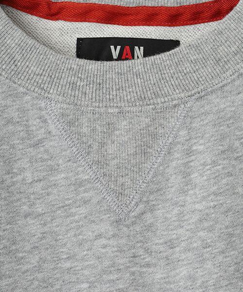 VAN / ヴァン カットソー | ミニ裏毛半袖トレーナー＜アーチロゴ＞ | 詳細3
