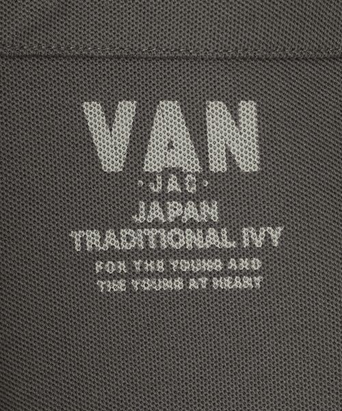 VAN / ヴァン カットソー | ロングスリーブTシャツ＜鹿子＞＜アーチロゴ＞ | 詳細5