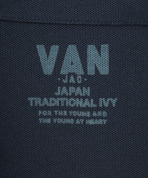 VAN / ヴァン カットソー | ロングスリーブTシャツ＜鹿子＞＜アーチロゴ＞ | 詳細6