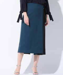 vega / ベガ ショート・ハーフ・半端丈パンツ | 配色ワイドパンツ