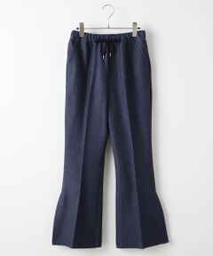 VERSEAU / ヴェルソー その他パンツ | {洗える｝ニットデニム　イージーフレアーパンツ