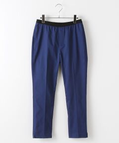 VERSEAU / ヴェルソー ショート・ハーフ・半端丈パンツ | {洗える｝細見えベーシックシガレットパンツ